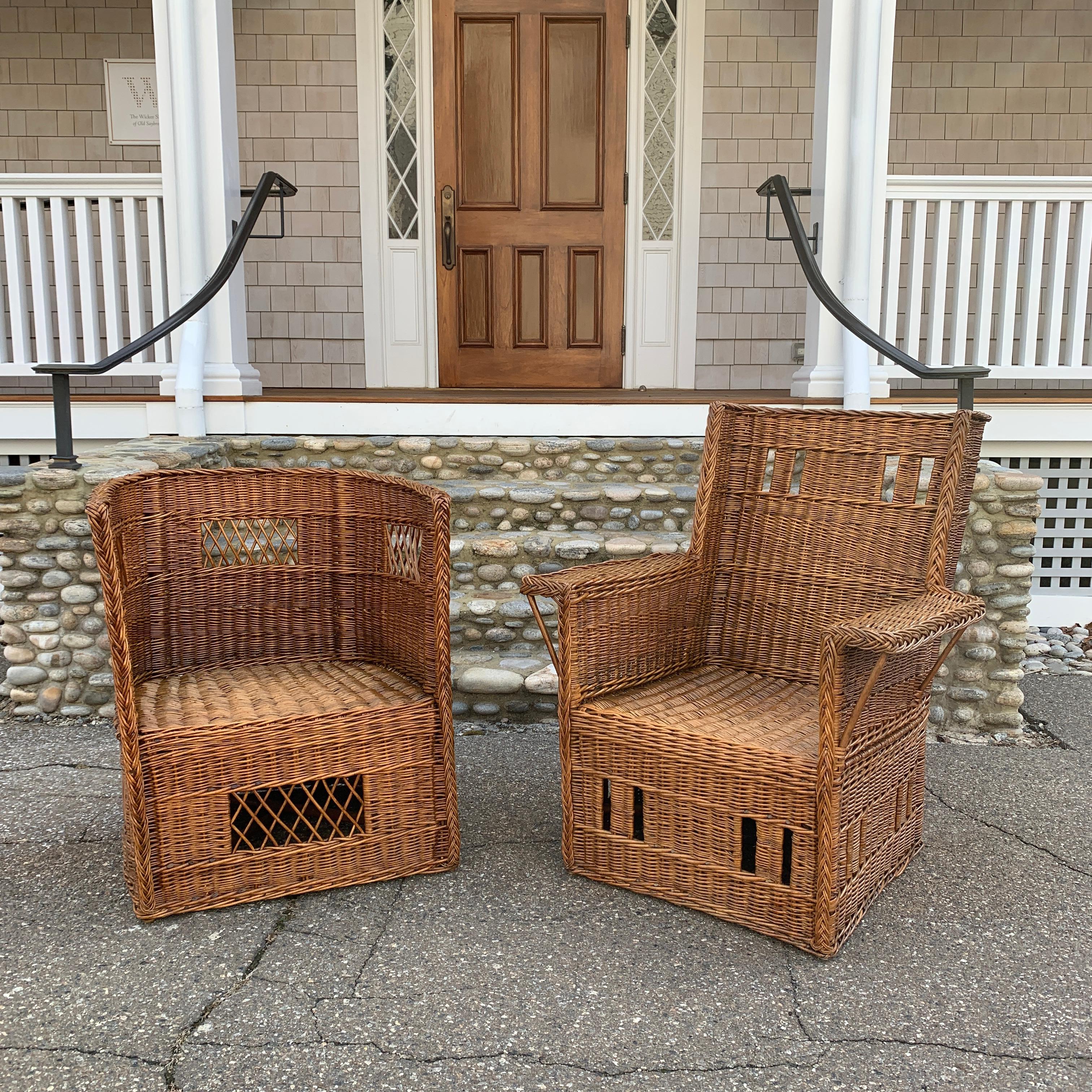 Antique Mission Willow Chairs 2