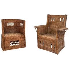 Antique Mission Willow Chairs