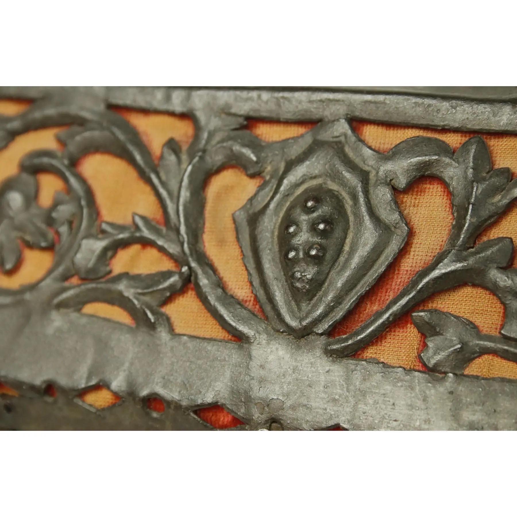 Spanish Colonial Antique Mizner Spanish Box Circa 1800 For Sale