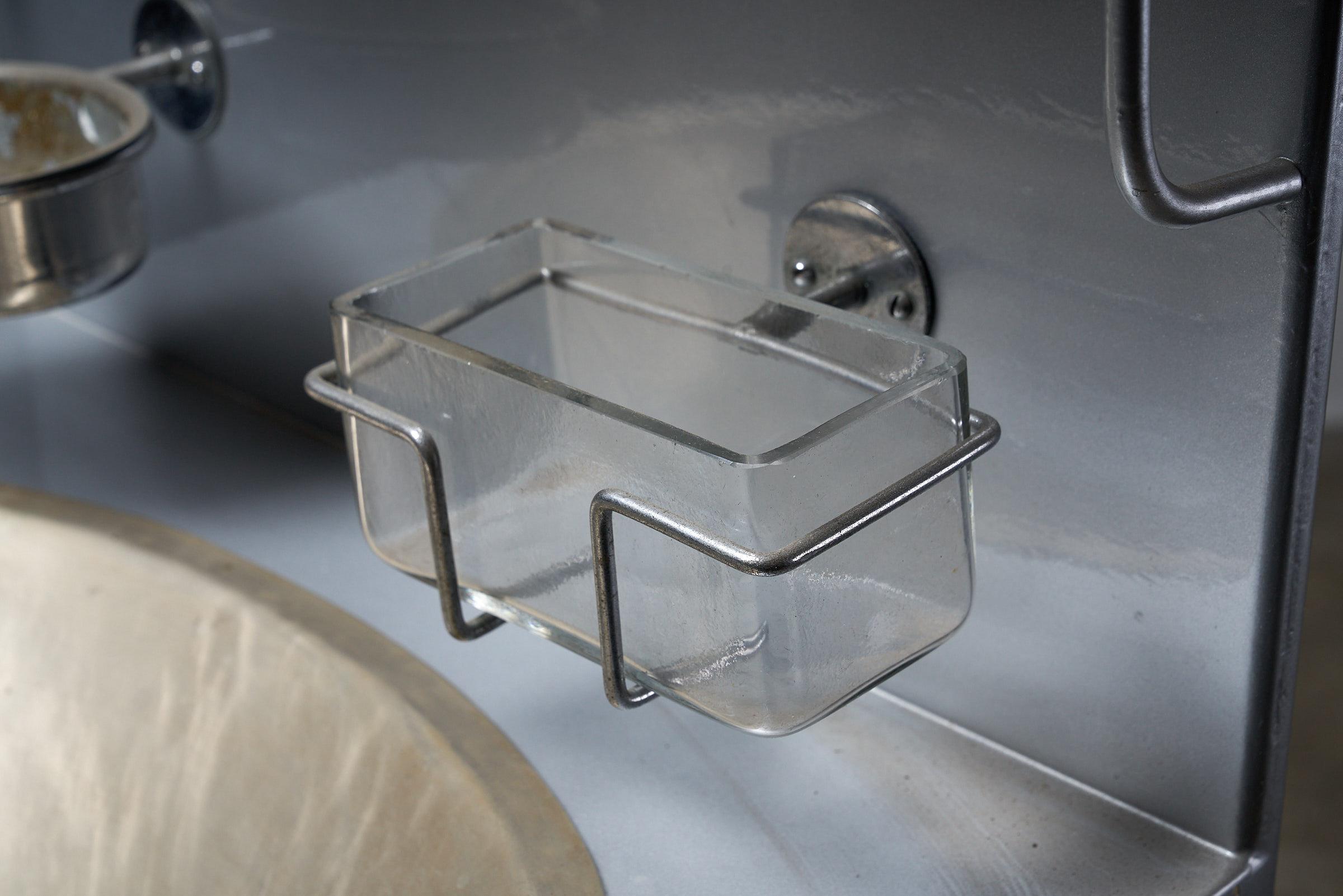 Fregadero de Enjuague para Dentista Mobil Antiguo Acero Inoxidable, Belge en venta 1