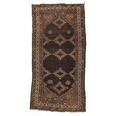 Alfombra de diseño integral Bakshaish marrón moca antiguo
