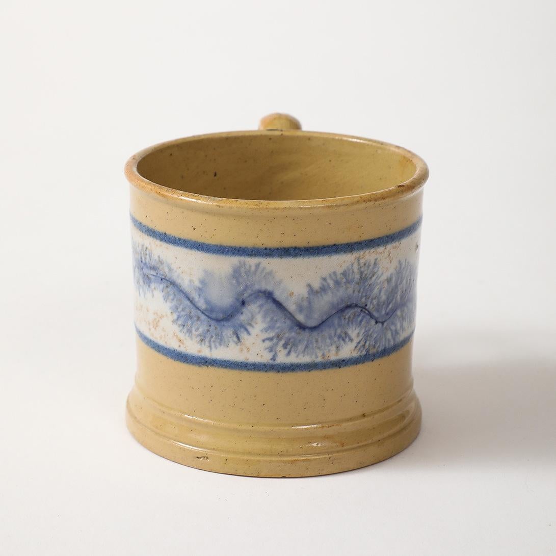 Country Tazza antica Mochaware in vendita