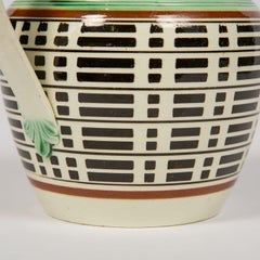 Antique Mochaware Pitcher Made in England. circa 1815