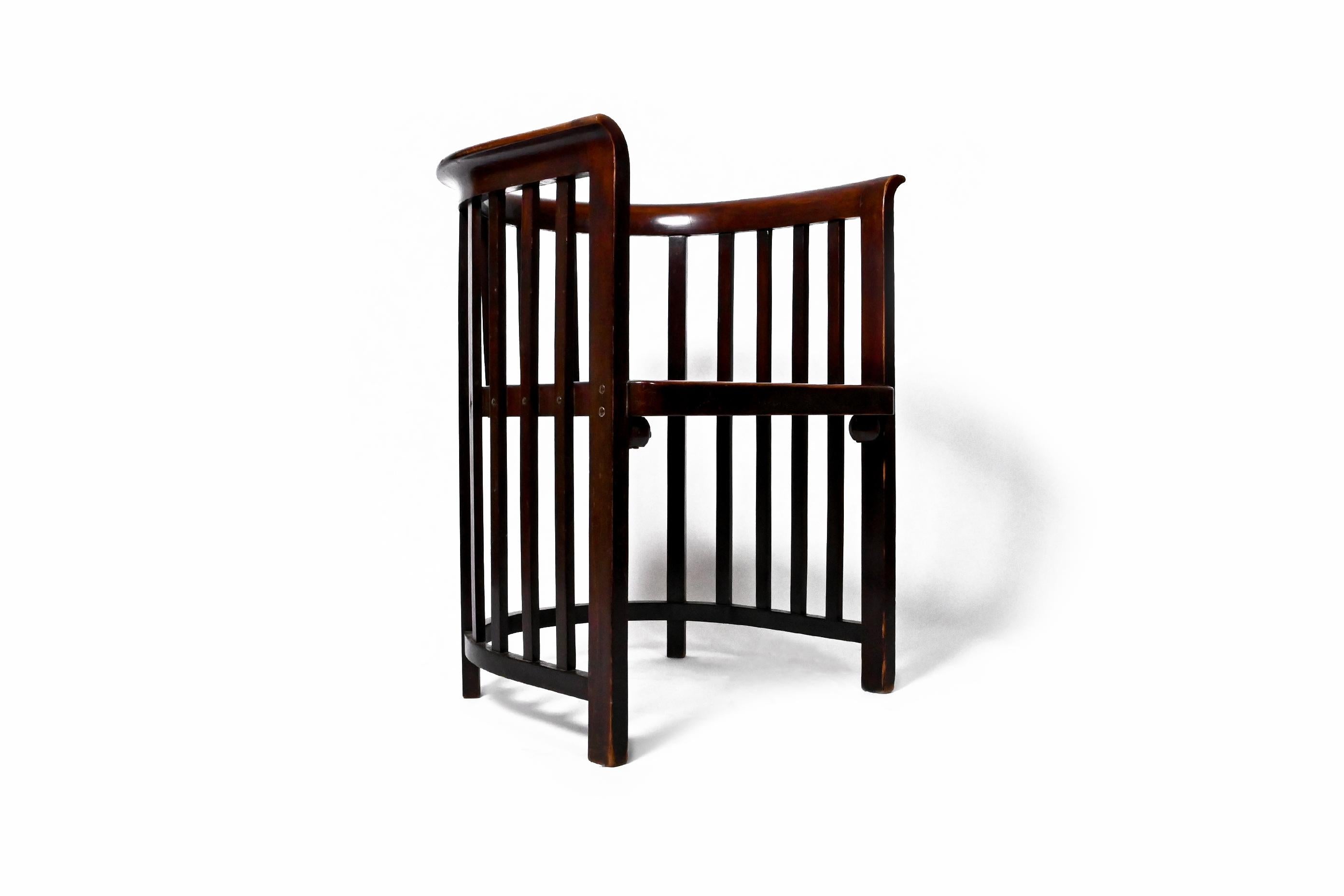 josef hoffmann armchair