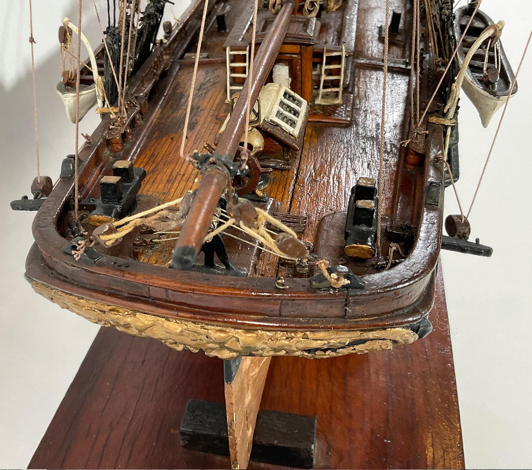 Antique Model of Clipper Ship Nightingale 3