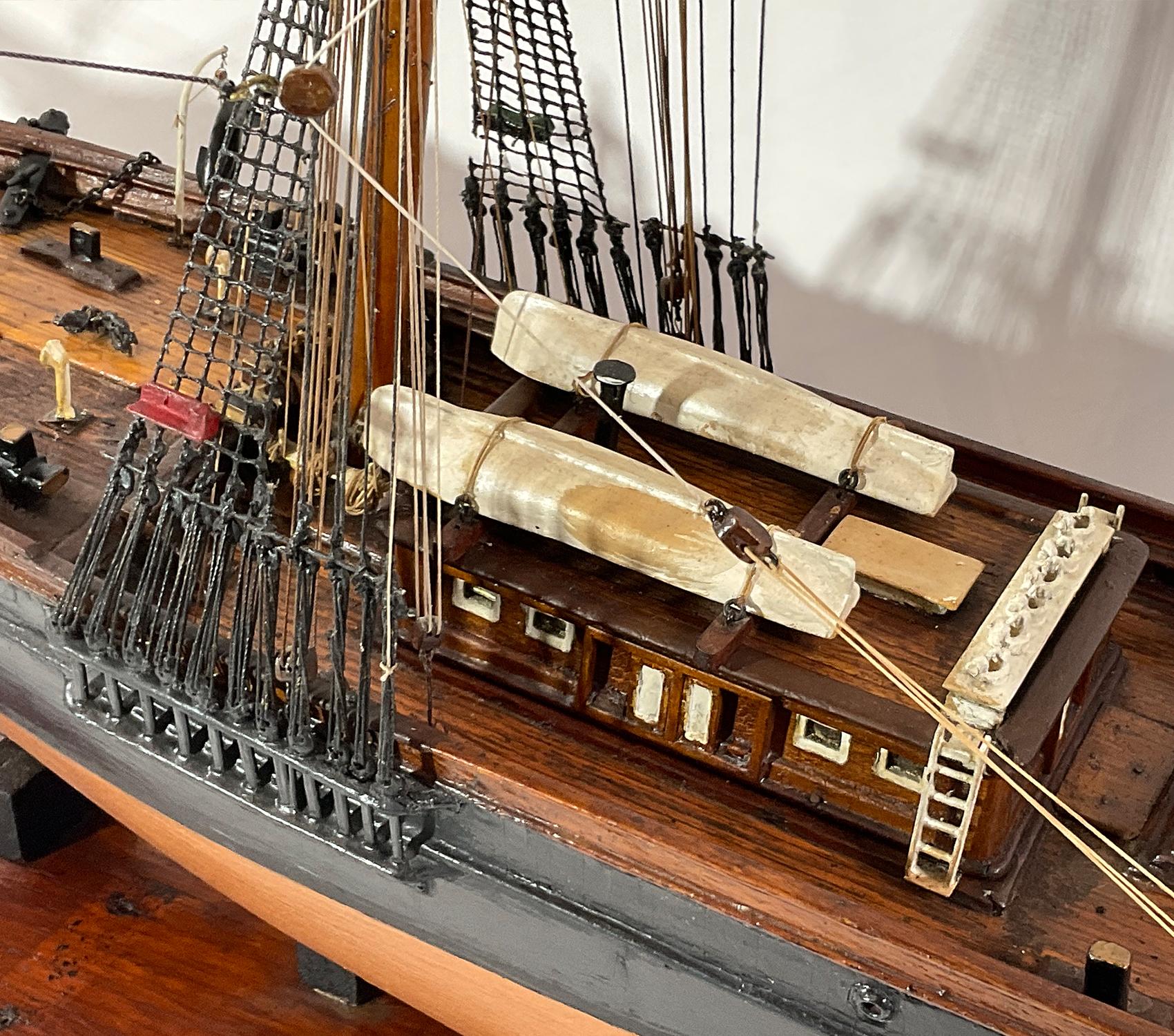 Antique Model of Clipper Ship Nightingale 6