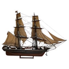 Antico modello del brigantino Bertha