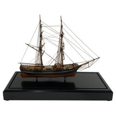 Antique Model of the Brig Volante