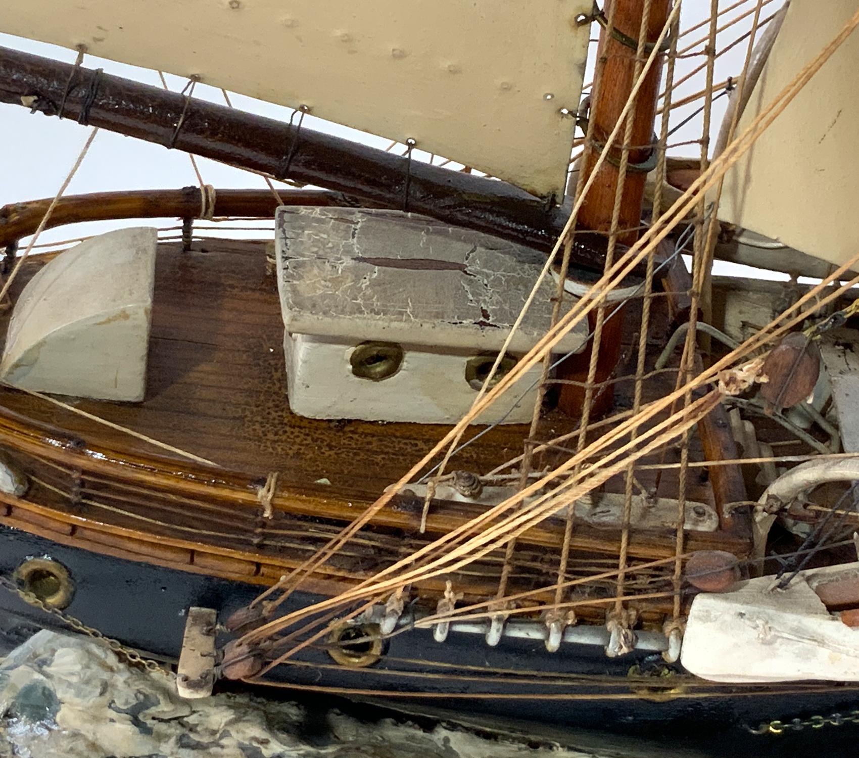 Antique Model of Windjammer Louise For Sale 2