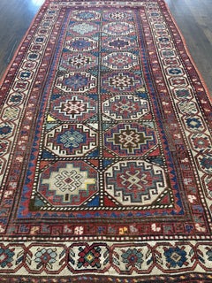 Antique Moghan Kazak, circa 1910