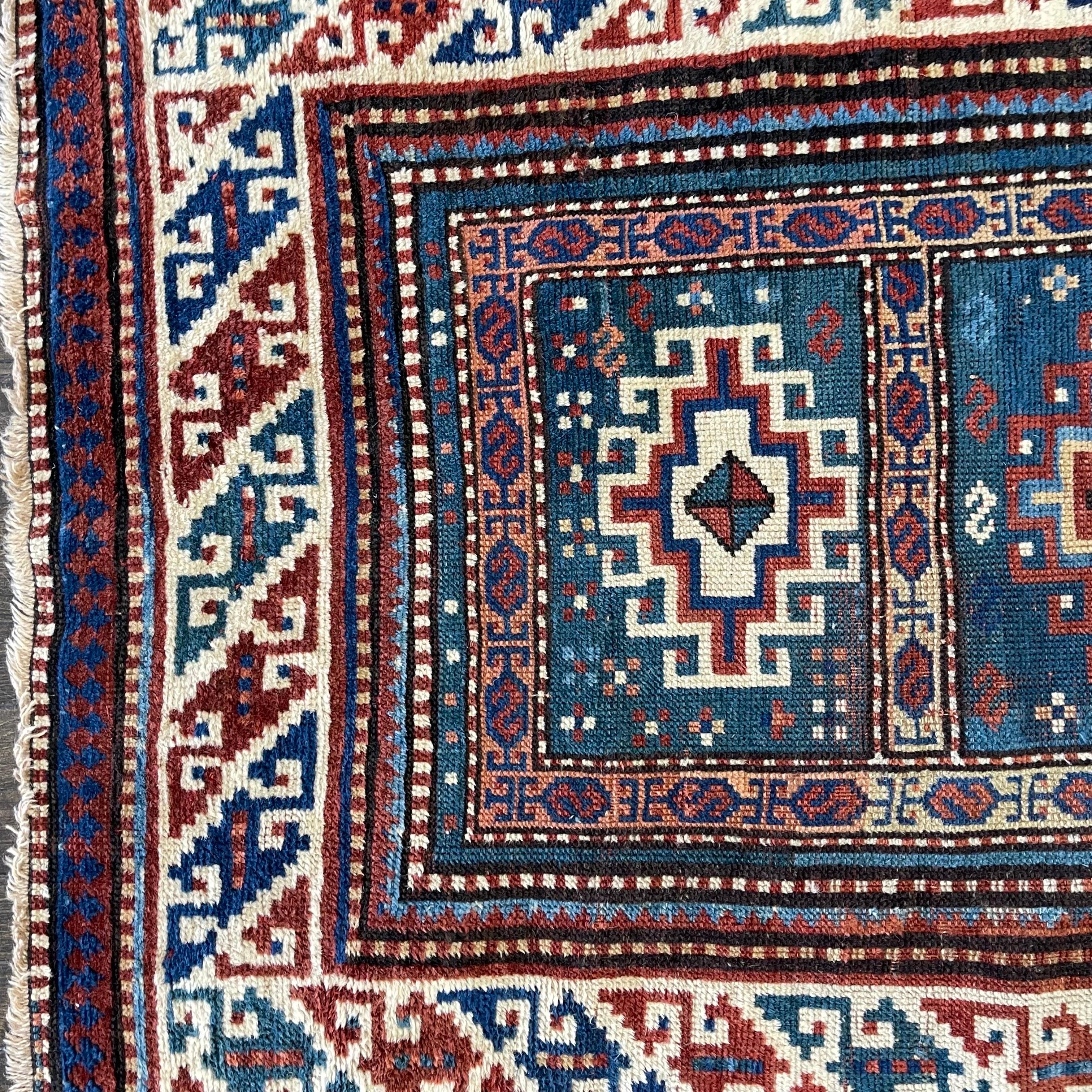 Antiker Moghan Kazak um 1910 (Frühes 20. Jahrhundert) im Angebot