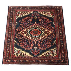 Antique Mohajeran Sarouk Oriental Wool Rug Circa 1920