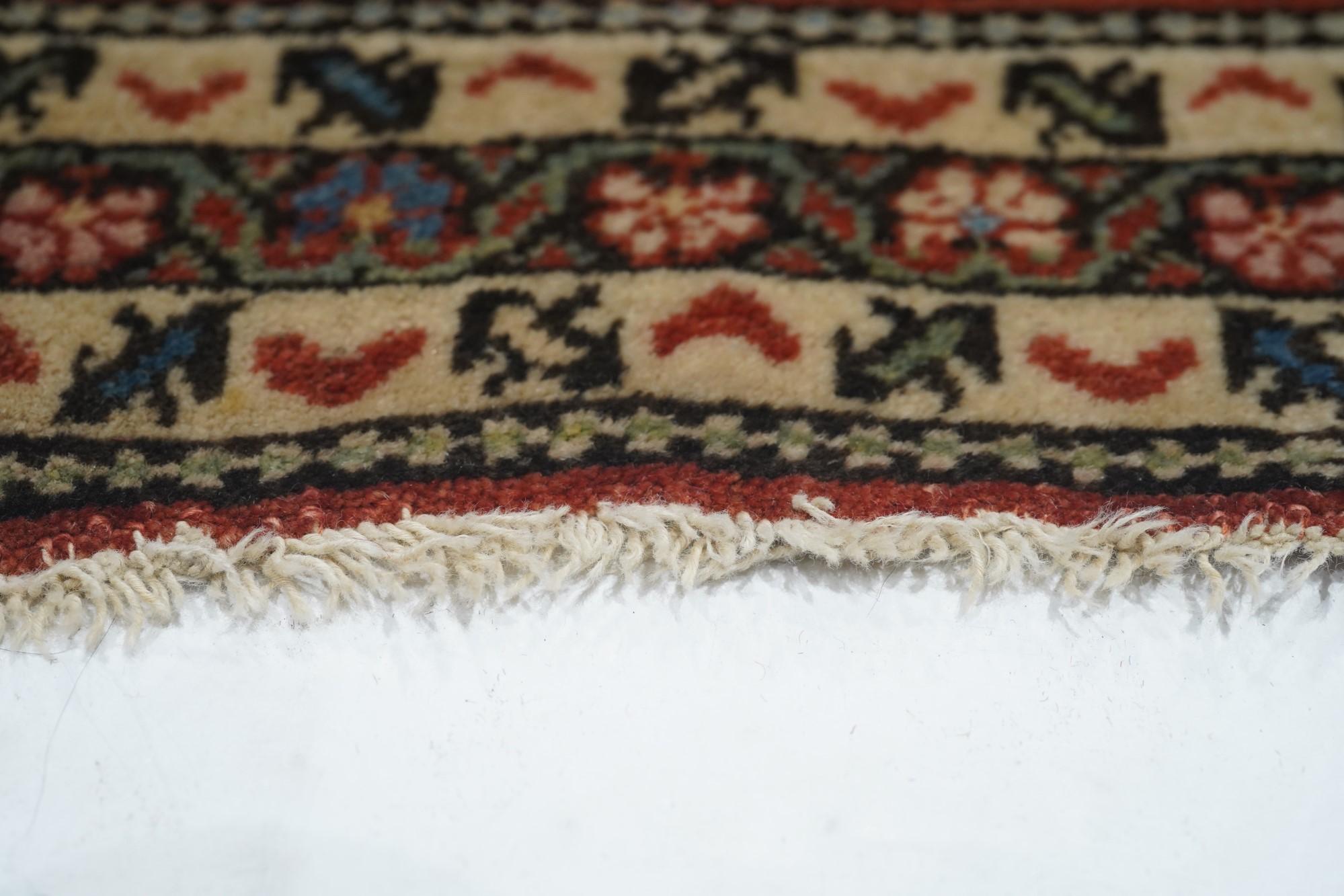 Wool Antique Mohajeran Sarouk Rug For Sale