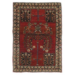 Antique Mohajeran Sarouk Rug 1'10'' x 2'9''