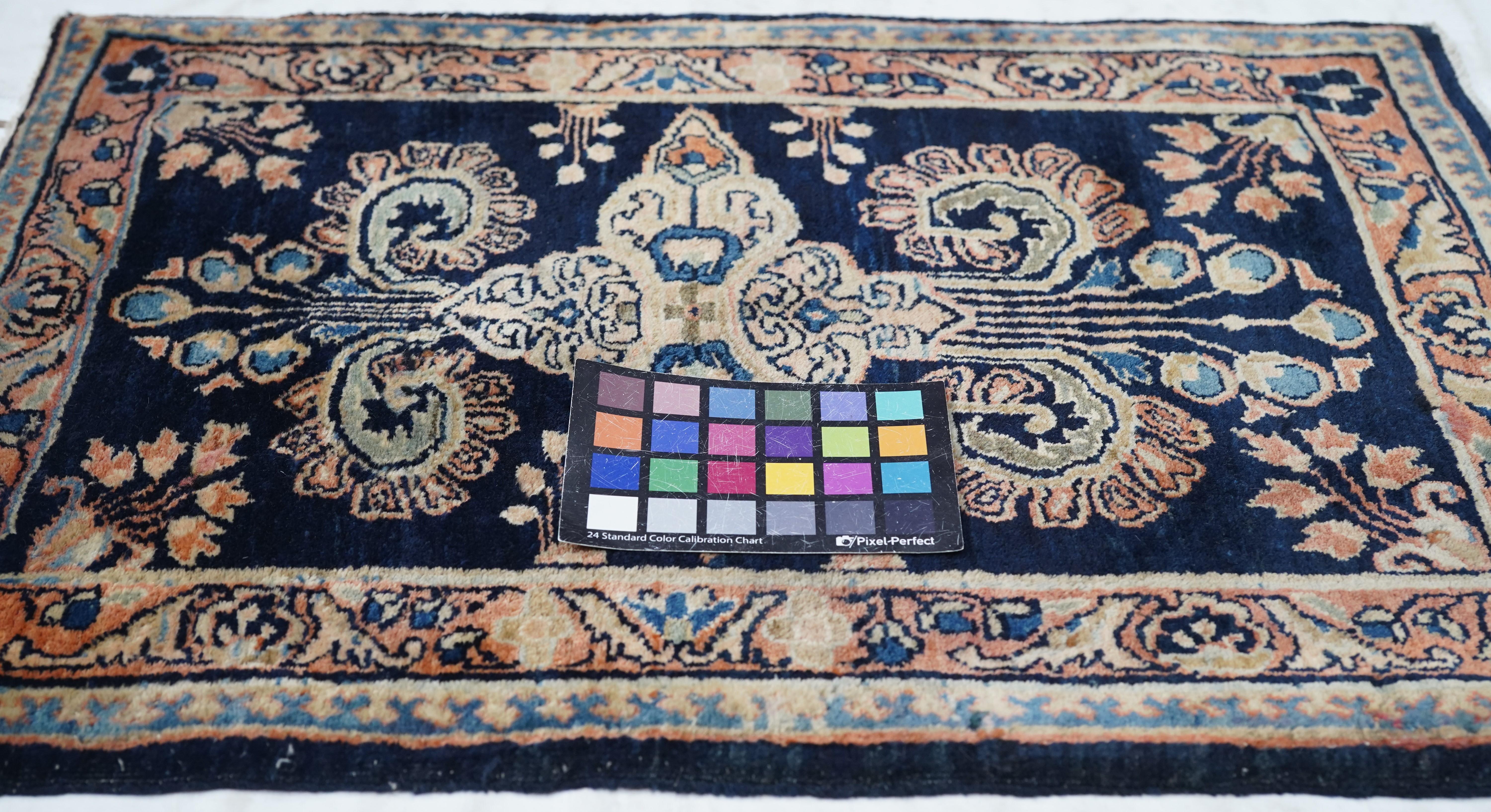 Antique Mohajeran Sarouk Rug For Sale 4