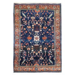 Alfombra antigua Mohajeran Sarouk 3'9'' x 4'11''