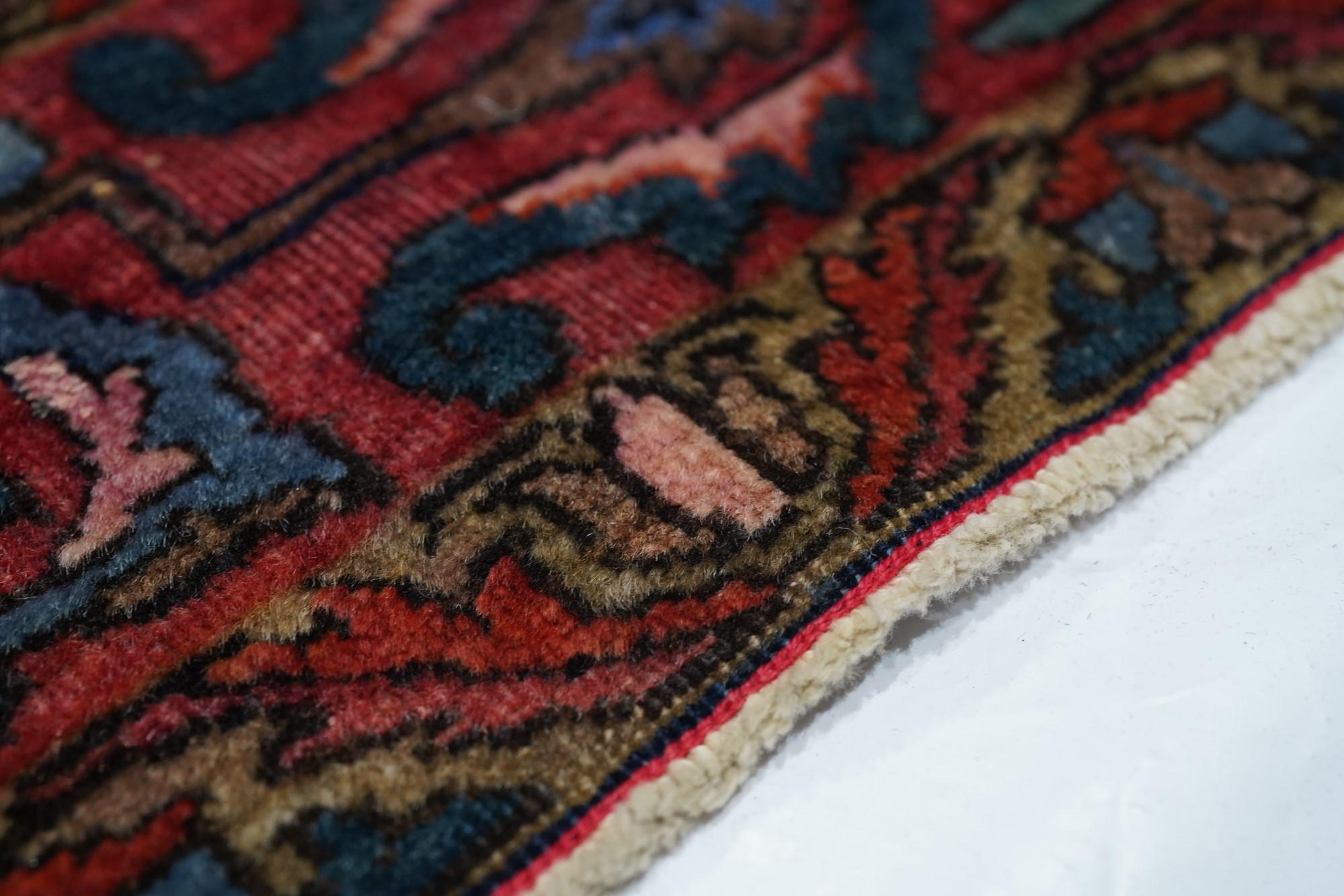 Early 20th Century Antique Mohajeran Sarouk Rug For Sale