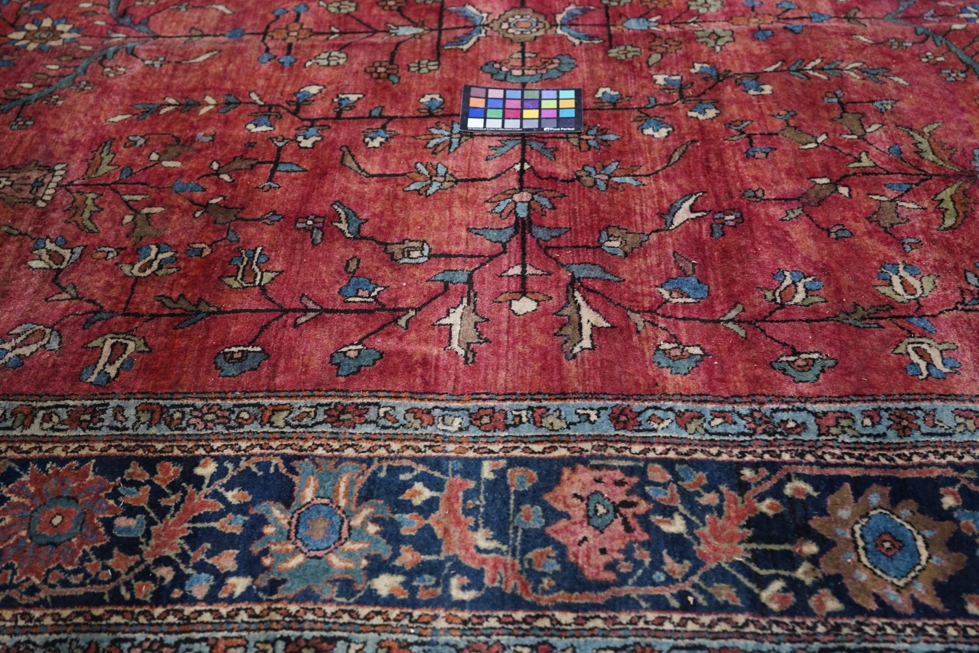 Tapis Mohajeran Sarouk ancien 6'10'' x 10'4'' en vente 2