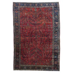 Antique Mohajeran Sarouk Rug 6'10'' x 10'4''