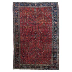 Antique Mohajeran Sarouk Rug