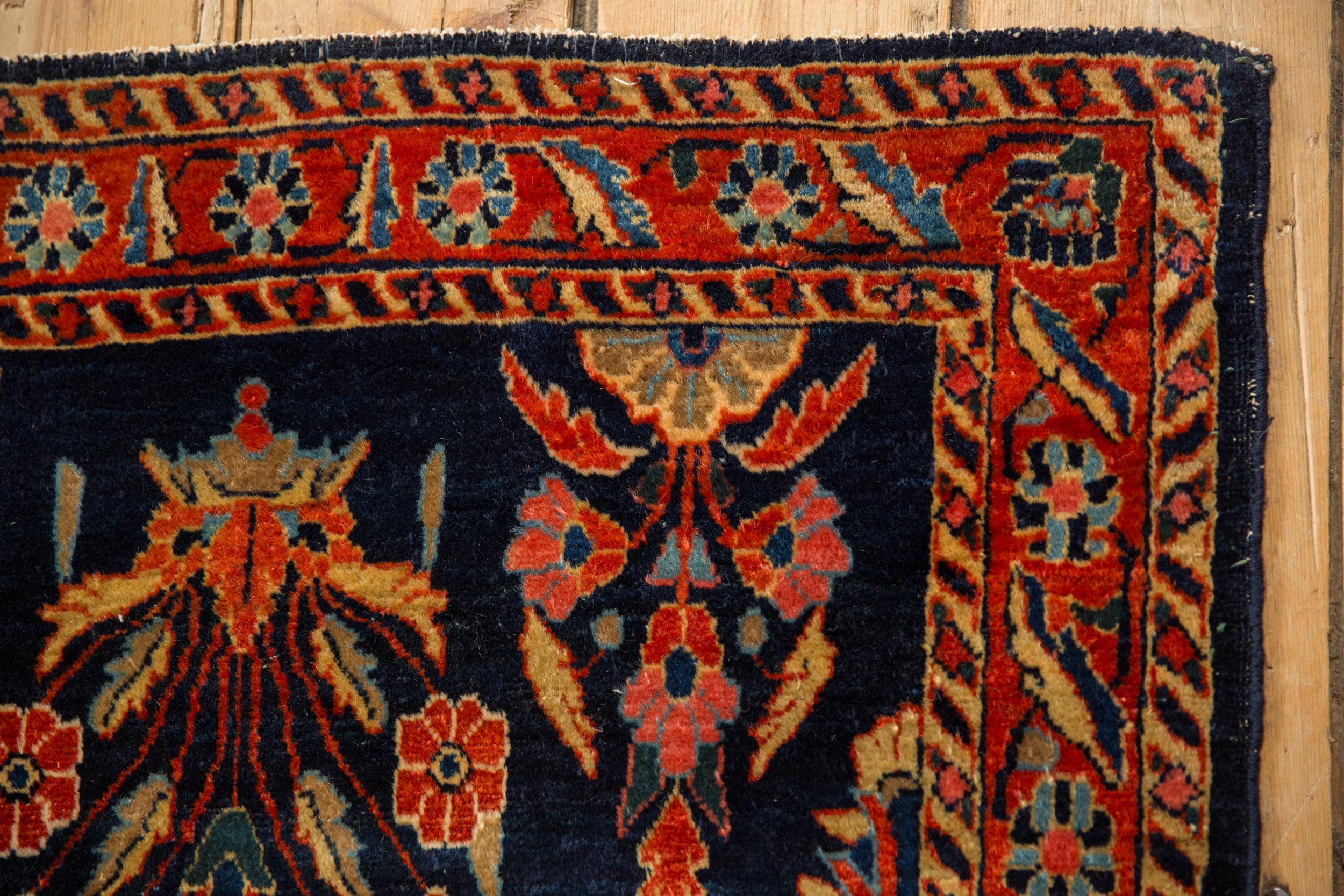 Antiker Mohajeran Sarouk-Teppich Läufer (Sarouk Farahan) im Angebot