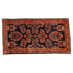 Antique Mohajeran Sarouk Rug Runner