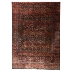 Antique Mohtasham Kashan Rug 13'3'' x 20'4''