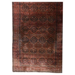 Antique Mohtasham Kashan Rug