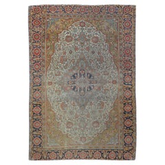 Tappeto antico Mohtasham Kashan 4'0'' x 6'2''