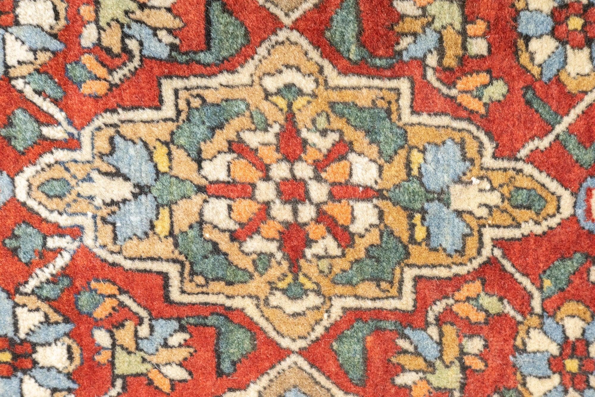 Antiker Mohtasham Kashan-Teppich 4'5'' x 7'3'' im Angebot 1