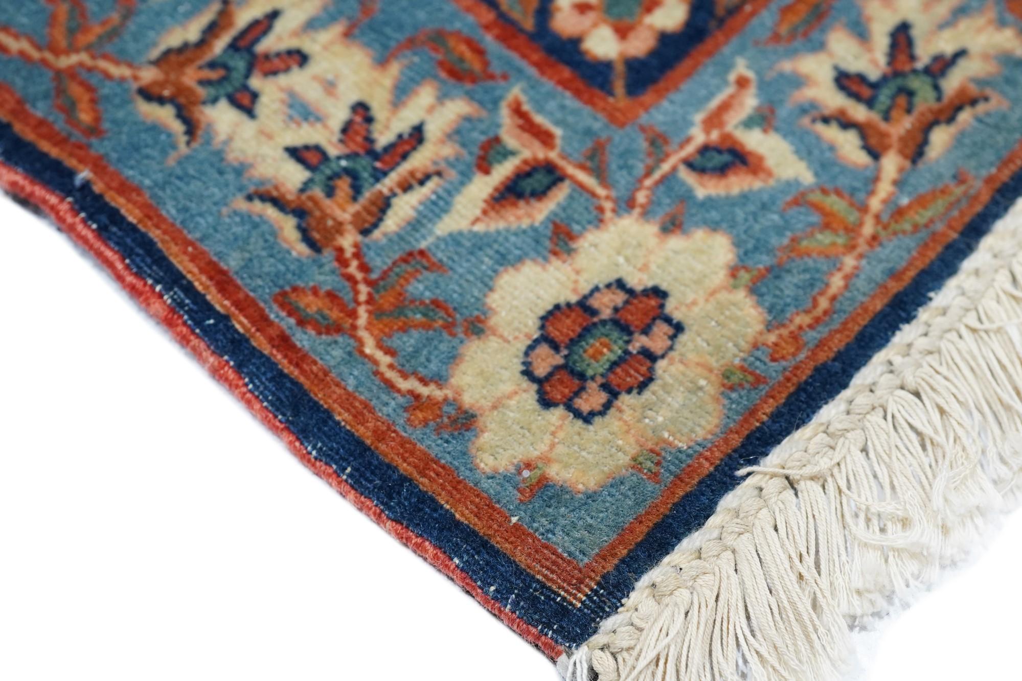 Late 19th Century Antique Mohtasham Kashan Rug 4'7'' x 6'8'' For Sale