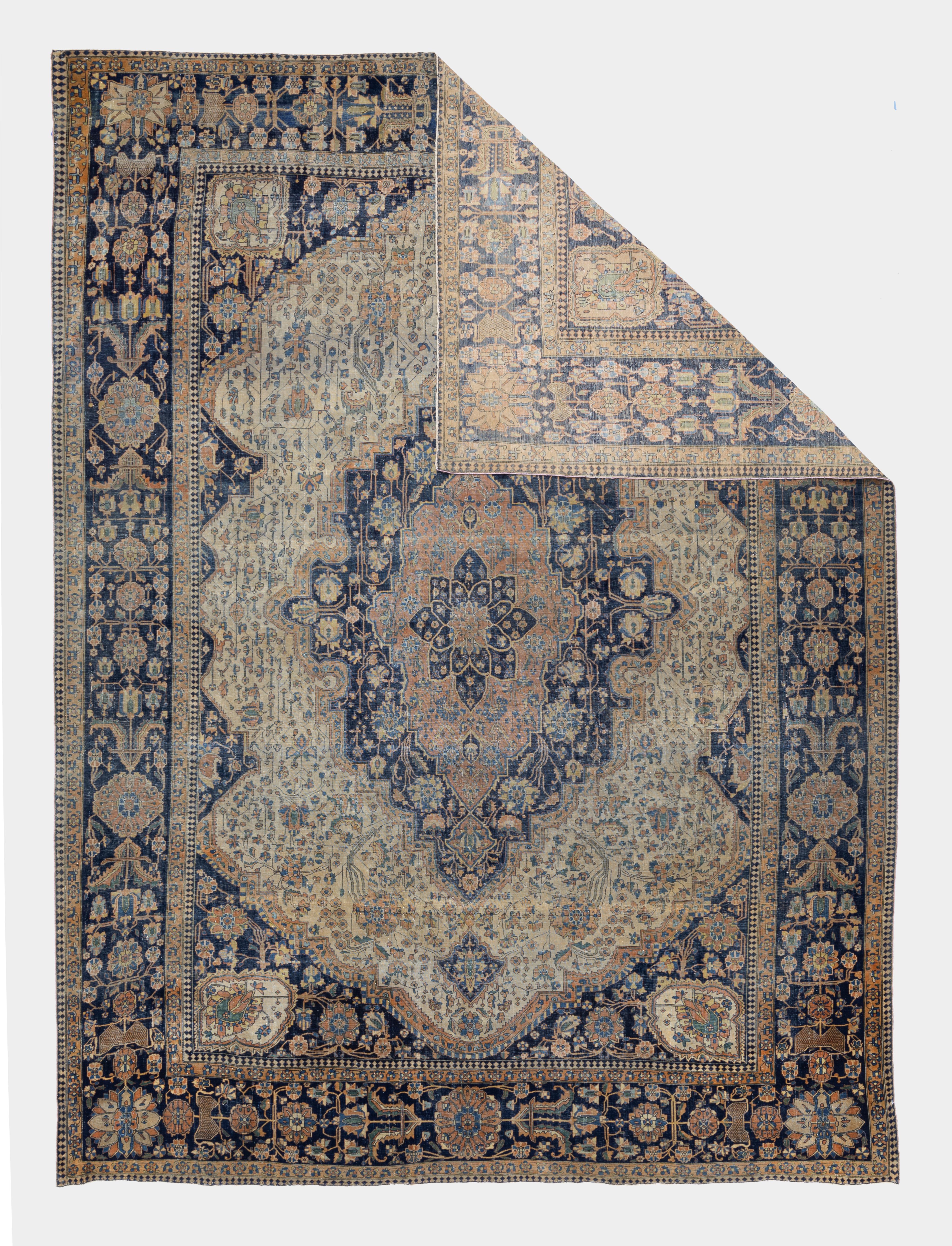 Tappeto antico Mohtasham Kashan 7'2