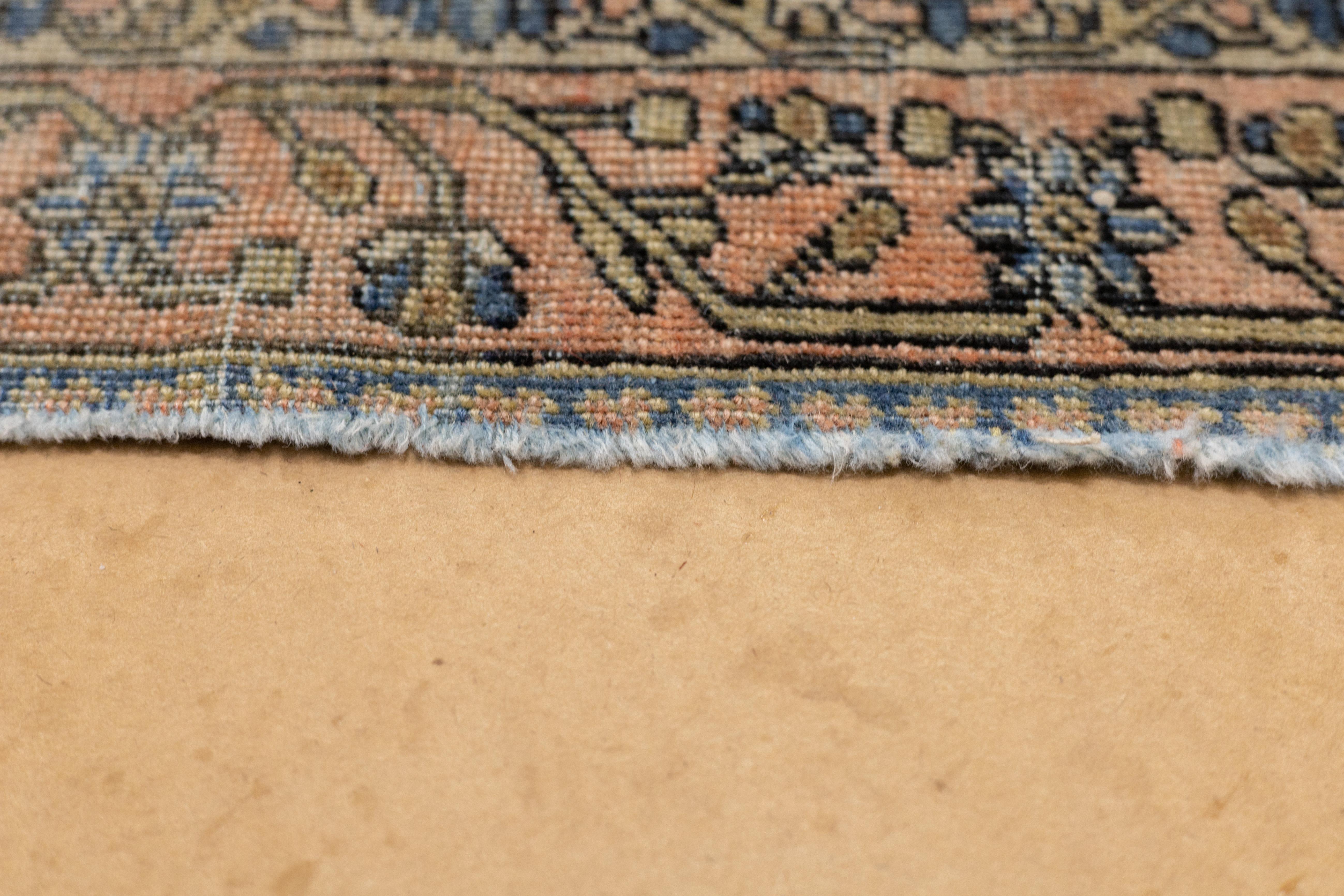 Antiker Mohtasham Kashan-Teppich 6'9'' x 9'7'' im Angebot 6