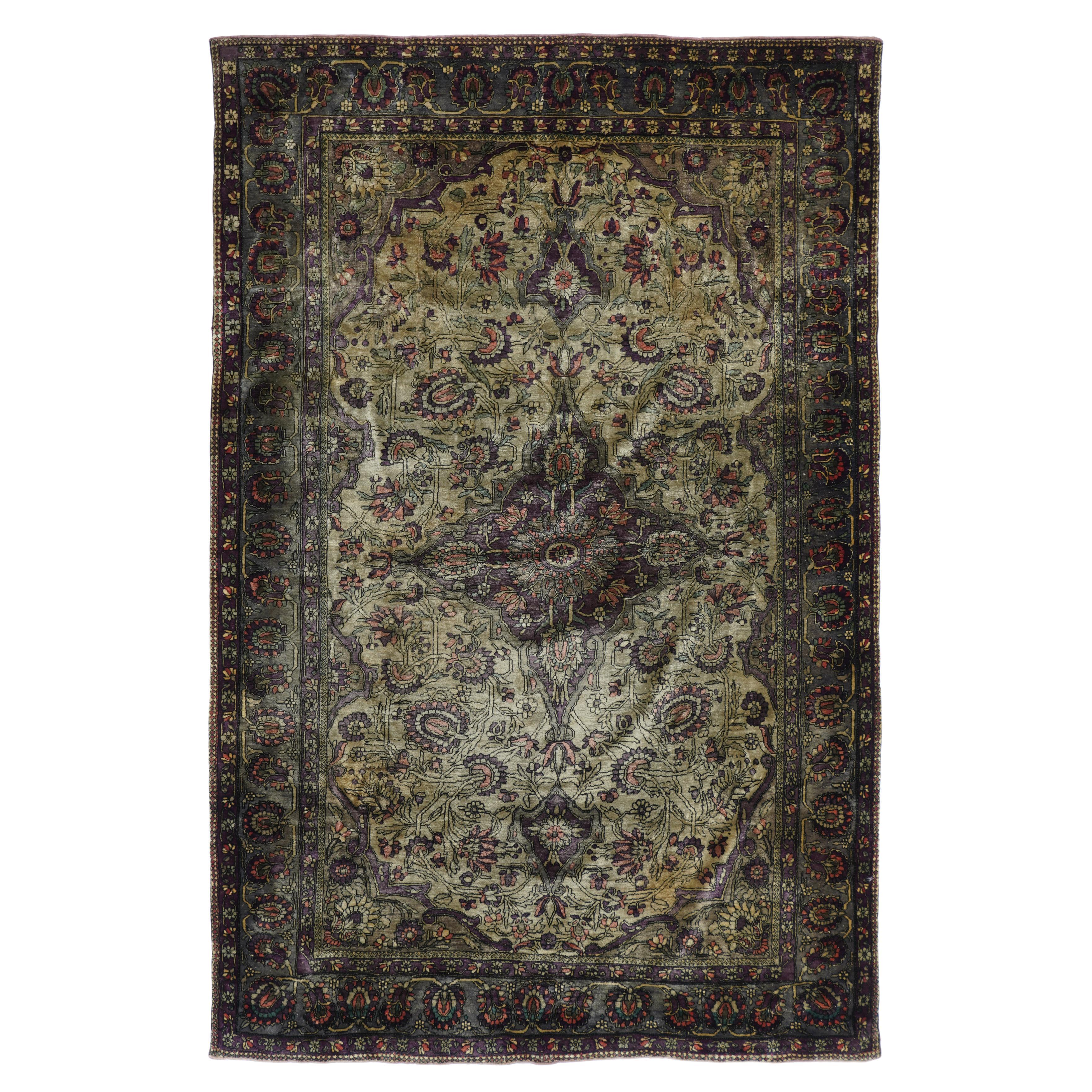 Antique Mohtasham Rug 3'11'' x 6'2''