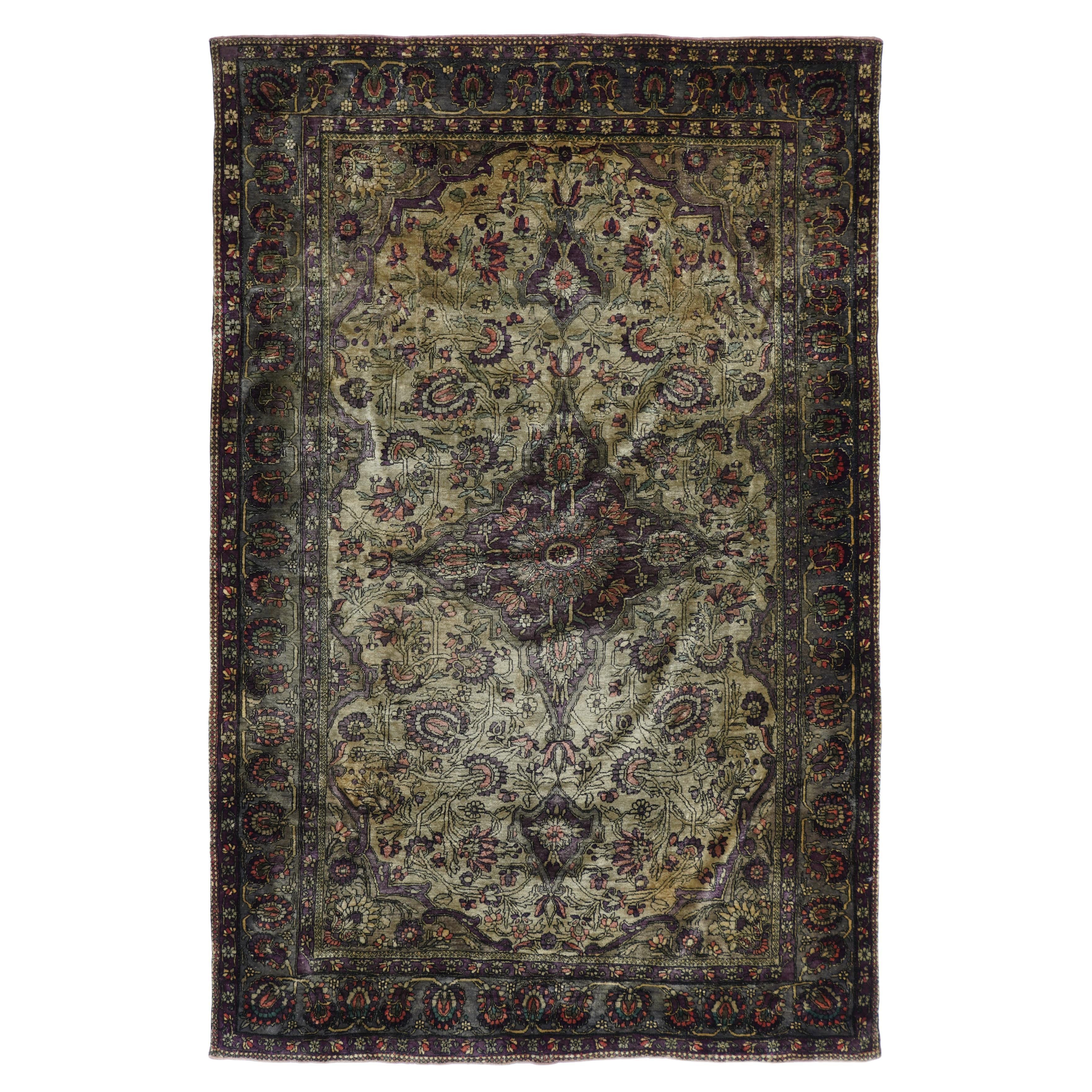 Antique Mohtasham Rug For Sale