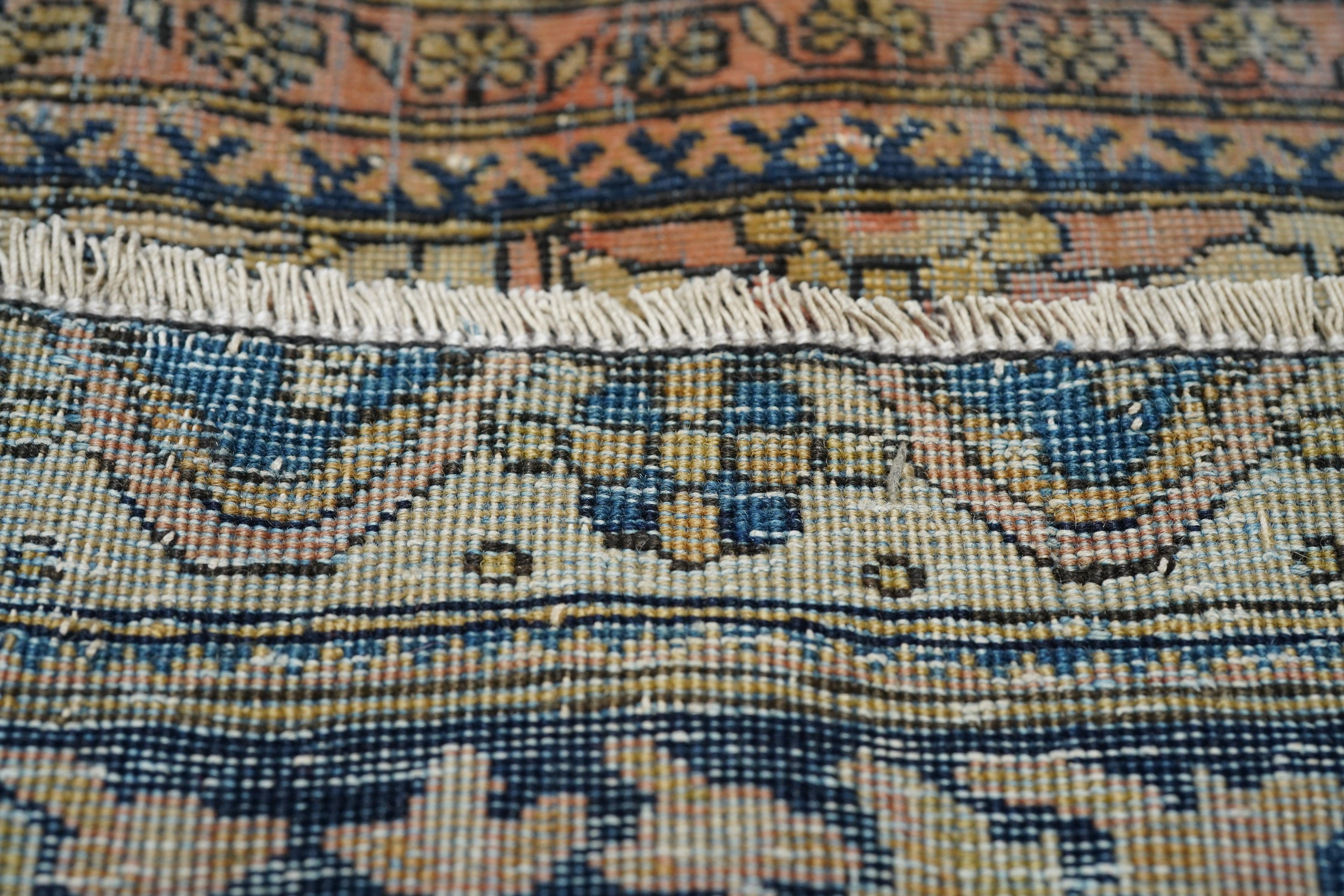 Tapis Mohtasham ancien 4'2'' x 6'9'' en vente 3