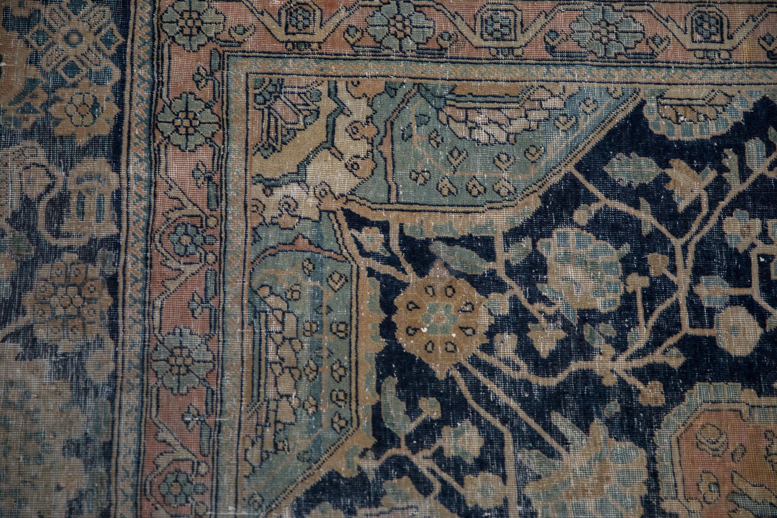 Antiker Mohtashem Kashan-Teppich im Angebot 5