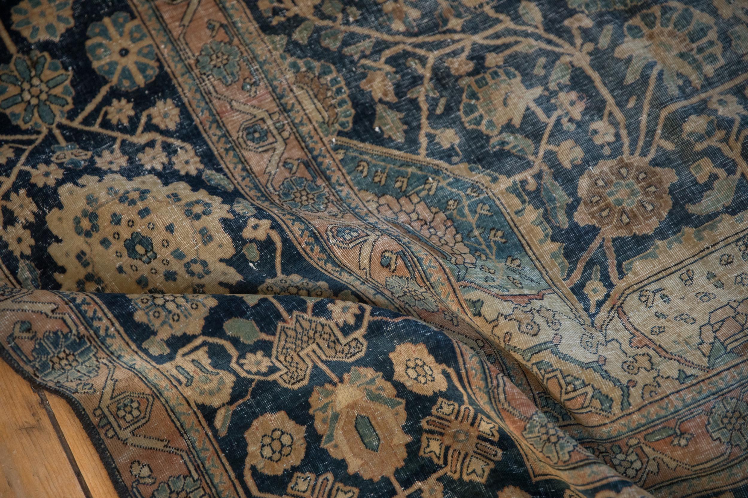 Antiker Mohtashem Kashan-Teppich im Angebot 7
