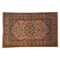 Antique Mohtashem Kashan Rug