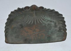 Antique Molded Copper Dust Pan