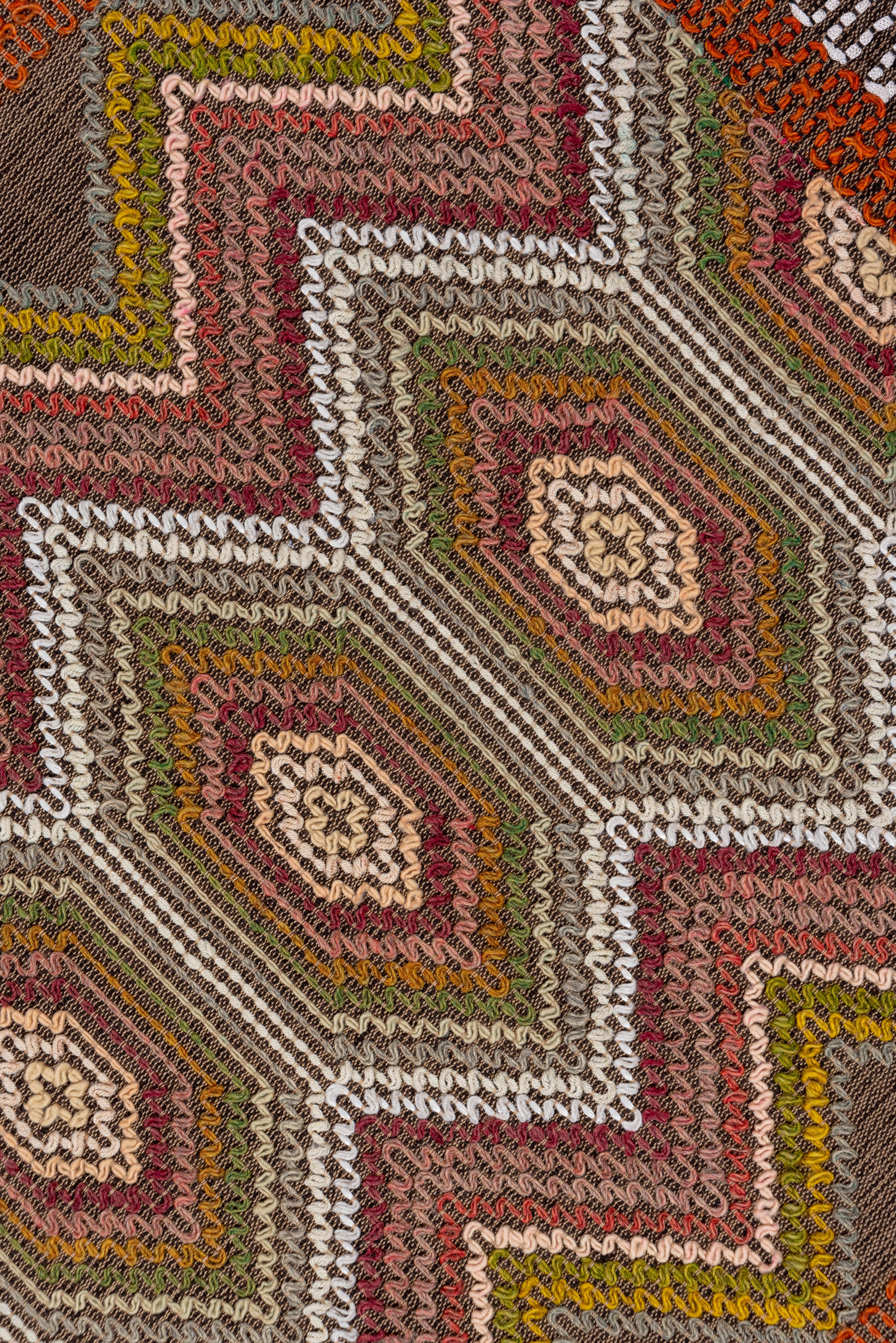Modern Antique Moldovian Flat-Weave