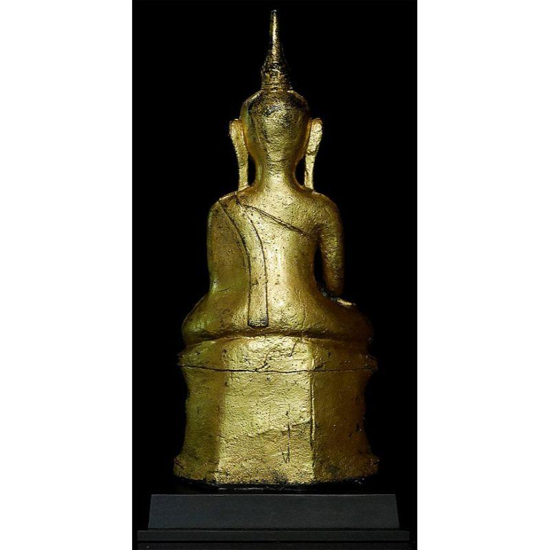 Burmese Antique Mon Buddha Statue from Burma For Sale
