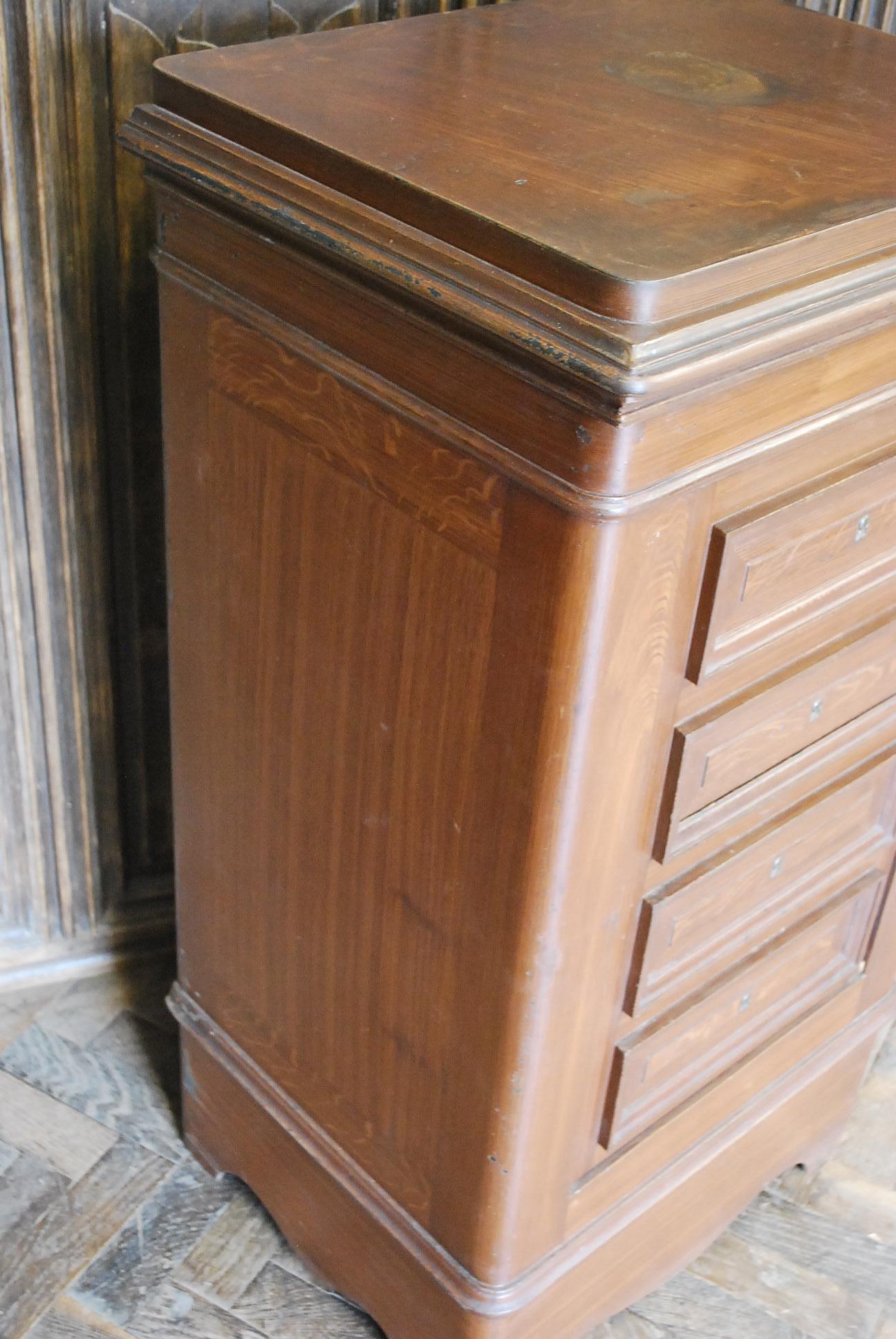 Louis Philippe Antique Money Safe