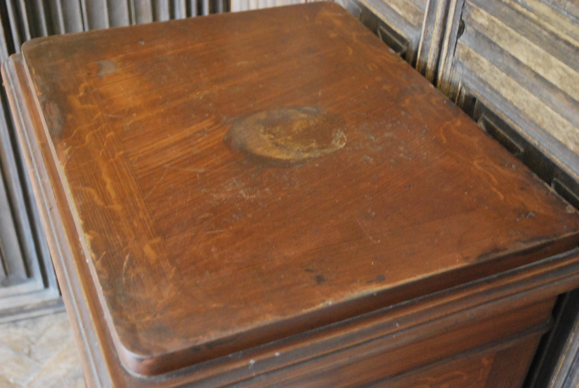 French Antique Money Safe