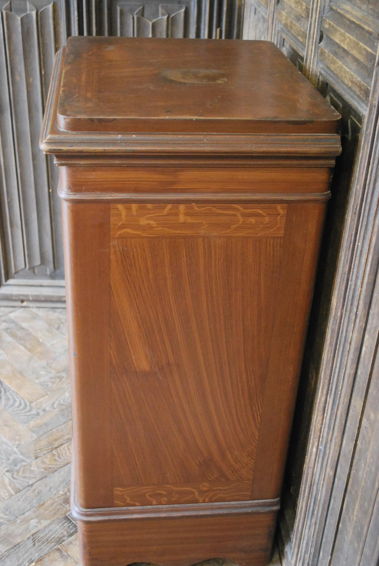 Cold-Painted Antique Money Safe