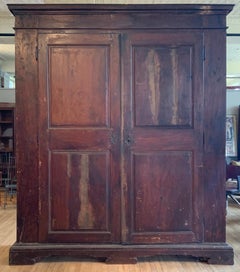 Antique Monumental 19th Century Italian Cabinet