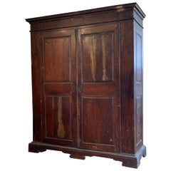 Antique Monumental 19th Century Italian Cabinet