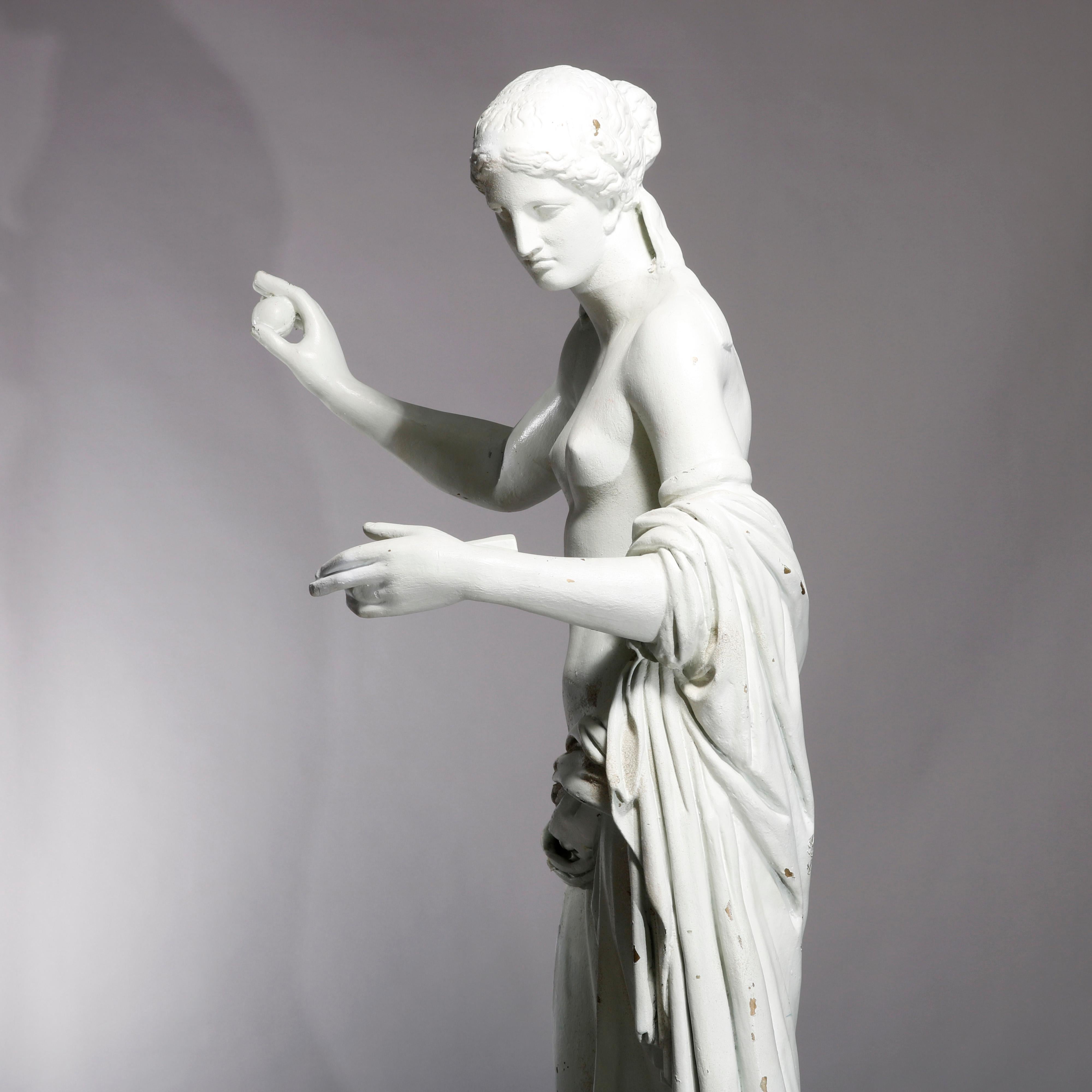 Antique Monumental Classical Venus of Arles Composite Resin Sculpture, c1920 3