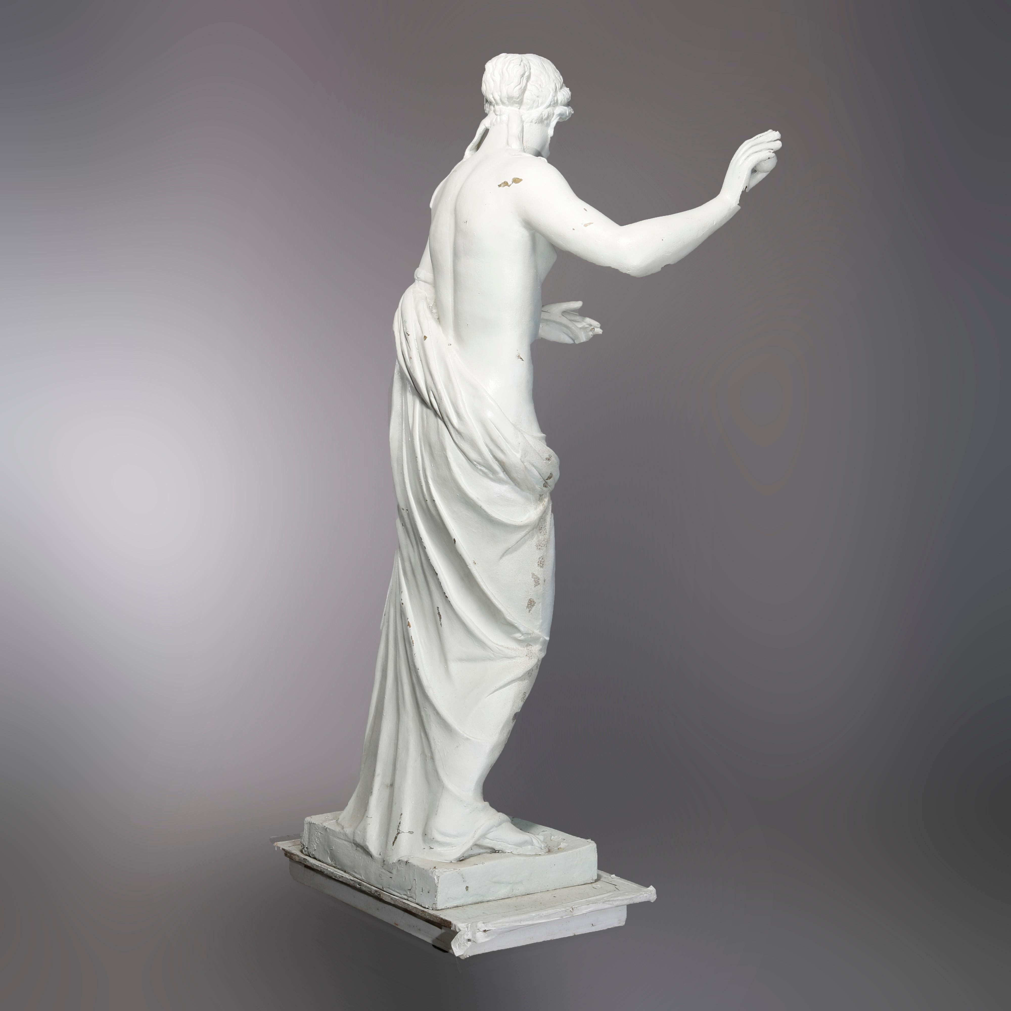 Antique Monumental Classical Venus of Arles Composite Resin Sculpture, c1920 6