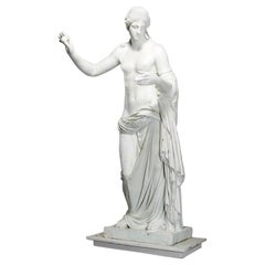 Antique Vénus classique monumentale d'Arles Sculpture en résine composite:: c1920